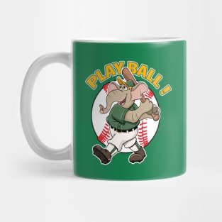 Play Ball! Athletics Baseball Mascot Stomper Mug